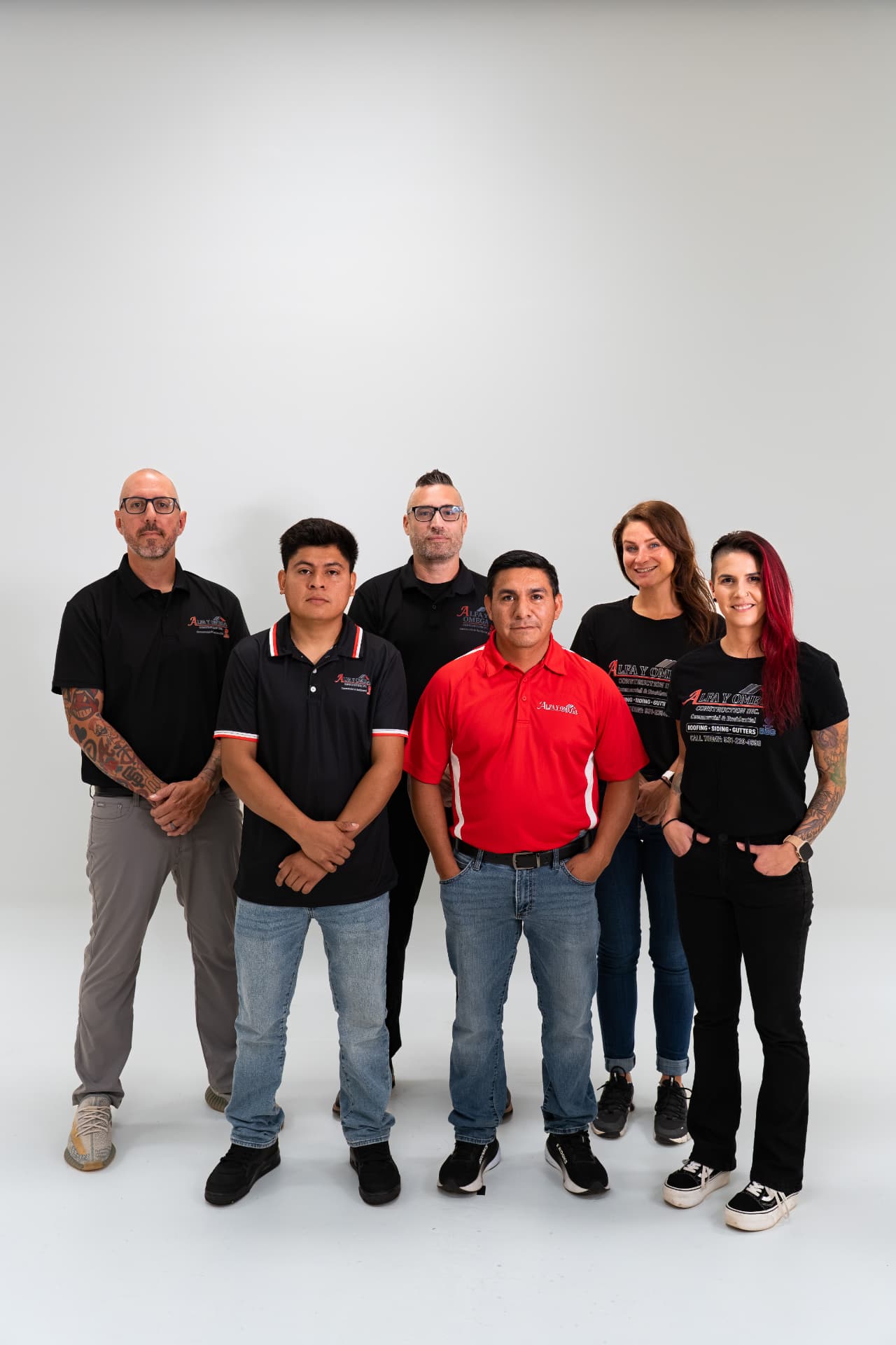 The Alfa Y Omega Construction team in Omaha, Nebraska
