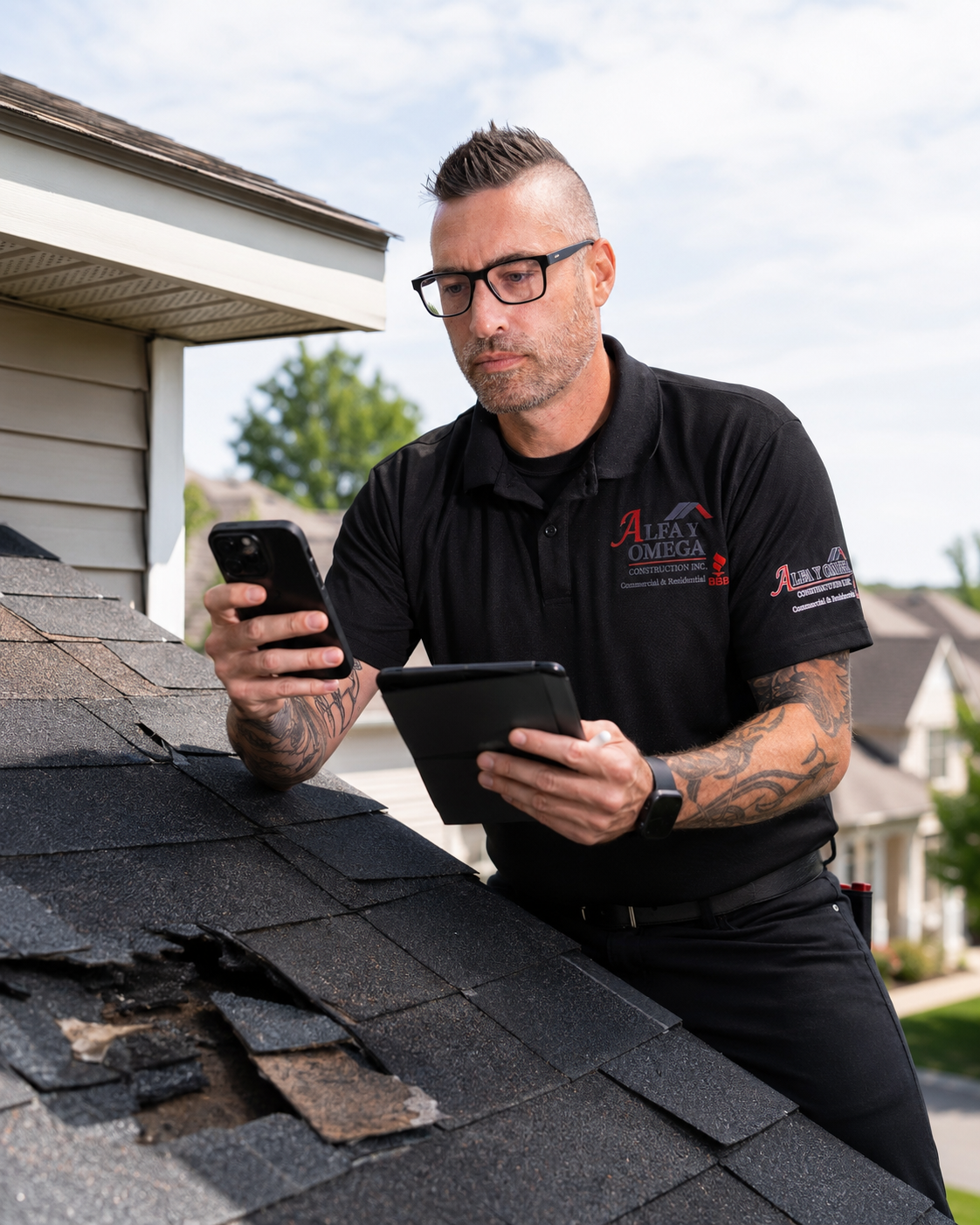 Insurance Claims Help by Alfa Y Omega Construction in Omaha, Nebraska